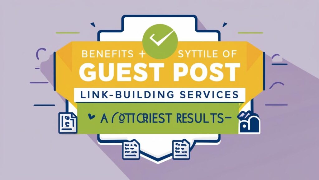 Guest post link-building services