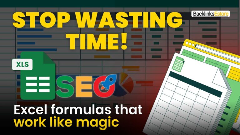 Excel for SEO